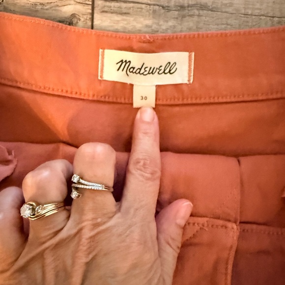 Madewell Emmett 2.0 Rose Shorts Size 30 - Picture 9 of 10